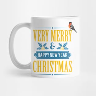 Merry christmas and happy new year Mug